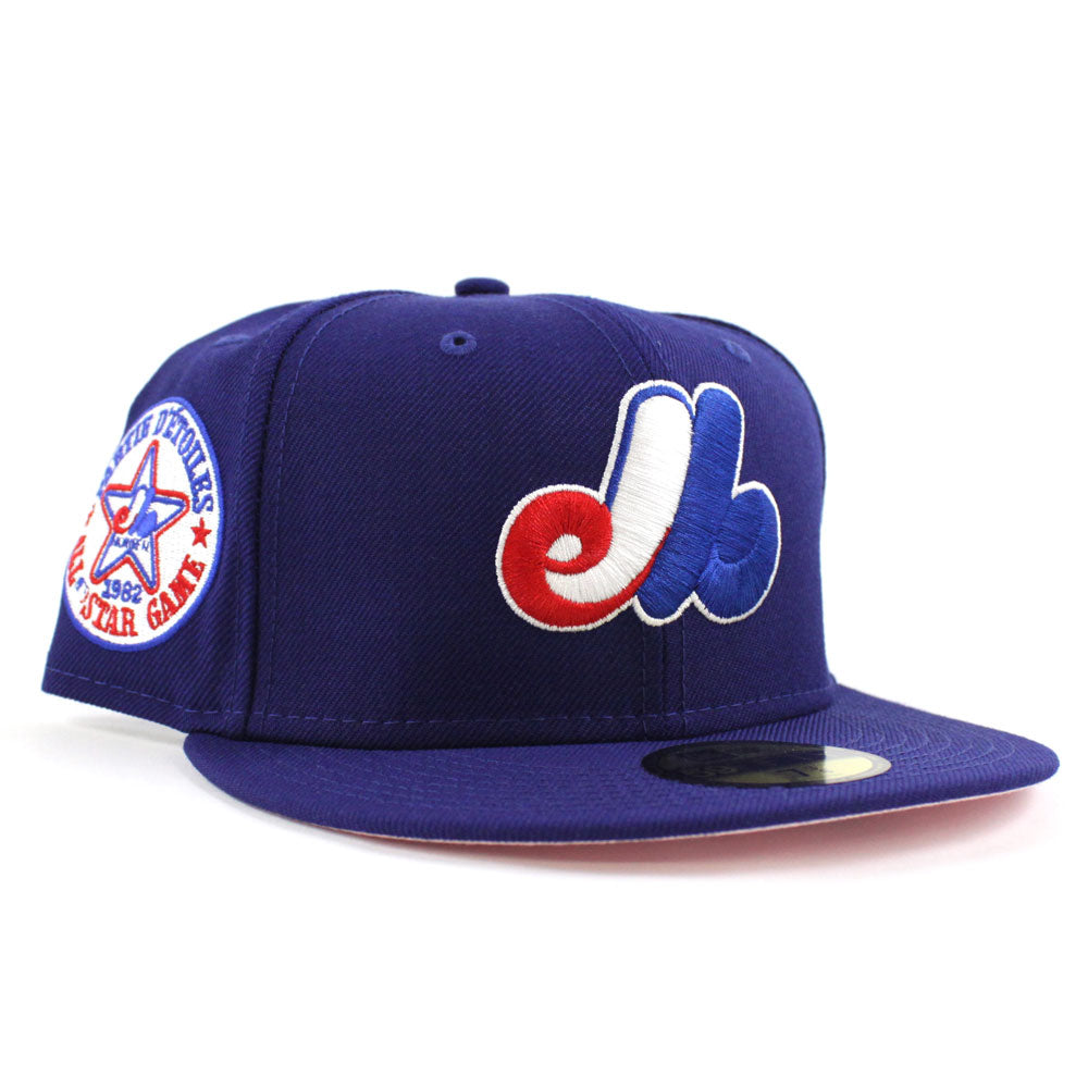 Montreal Expos 1982 All Star Game New Era Fitted 59Fifty Hat (Blue