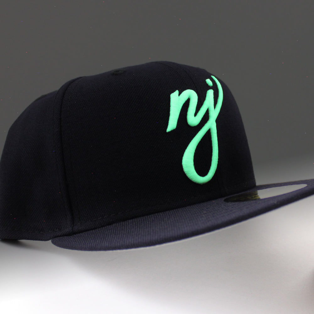 NJ Script New Era 59Fifty Fitted Hat 🌆 