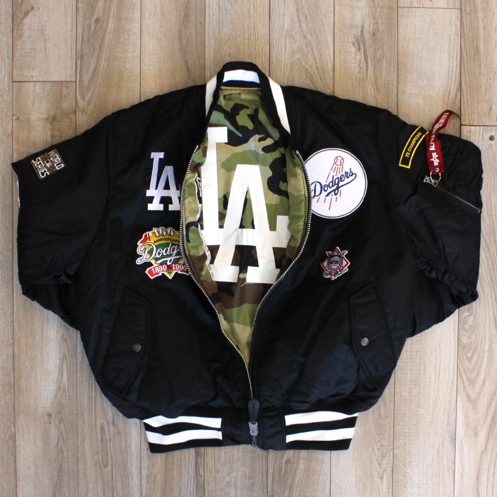 New Era Cap X Alpha Industries Collab MA-1M LOS ANGELES DODGERS