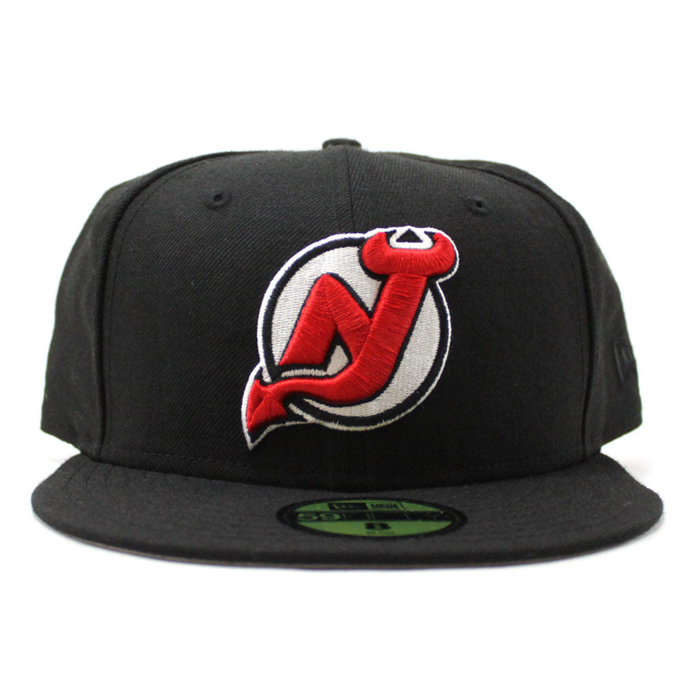 New Jersey Devils New Era 59Fifty Fitted Hat (Black Gray Gray Under Brim)