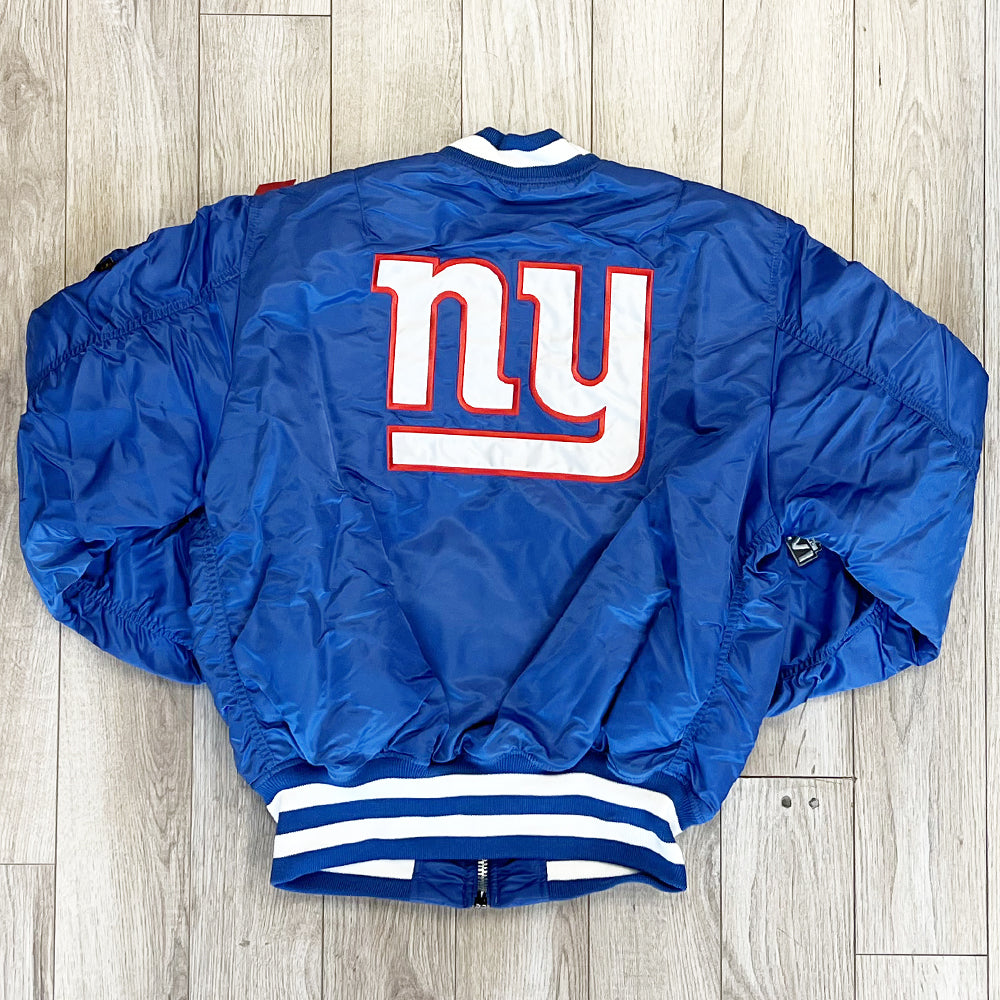 Ny giants bomber jacket online