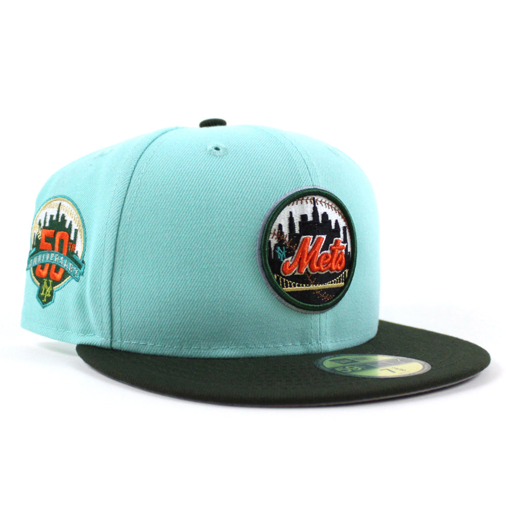 New York Mets 1962 METS 50TH ANNIVERSARY New Era 59Fifty Fitted Hat (B –  ECAPCITY