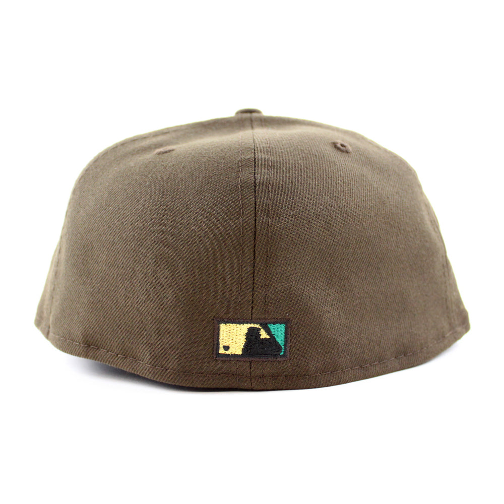New York Mets 1964 All Star Game 59Fifty New Era Fitted Hat (Walnut  Turquoise Under Brim)