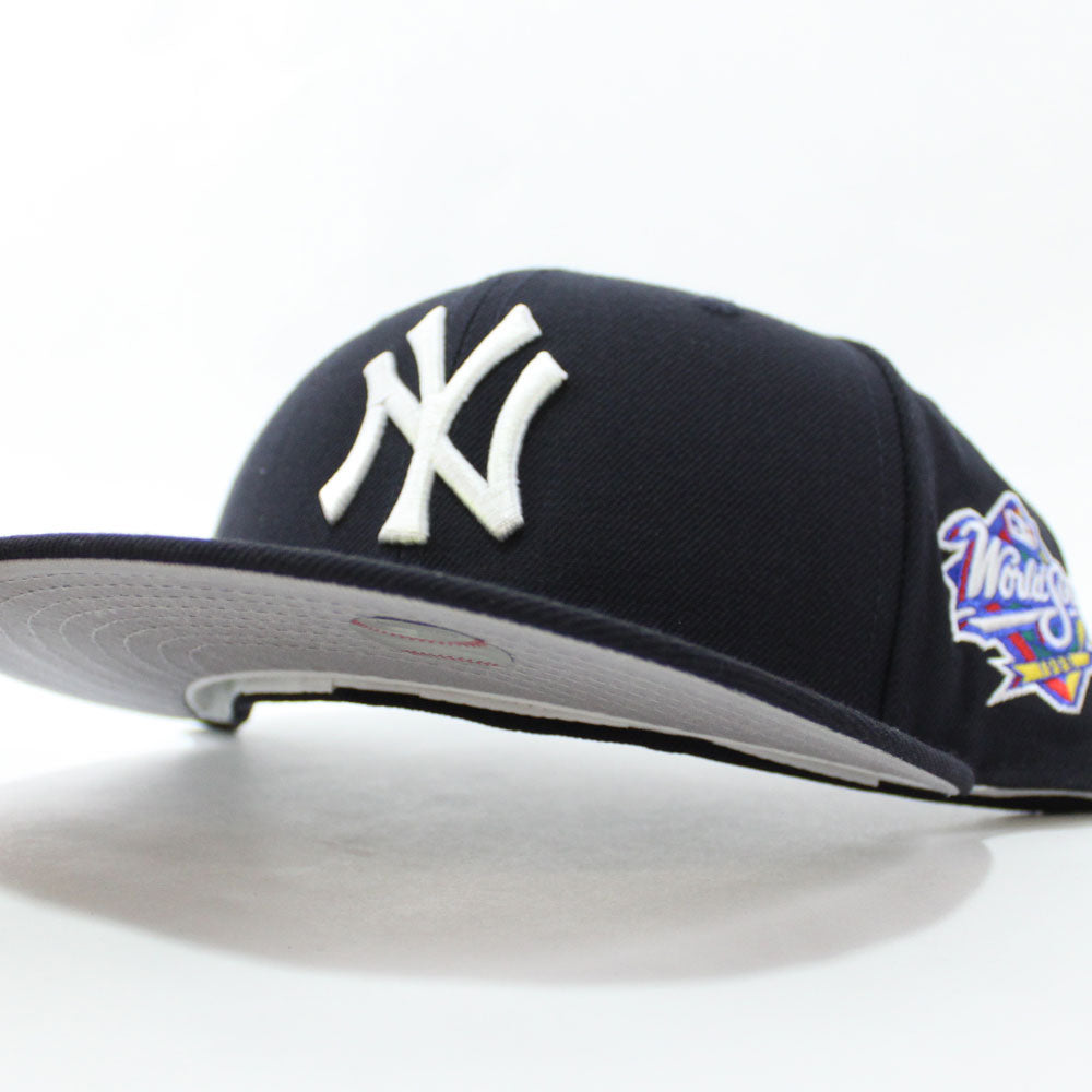 New York Yankees 1998 World Series New Era 59Fifty Fitted Hat (Gray Un –  ECAPCITY
