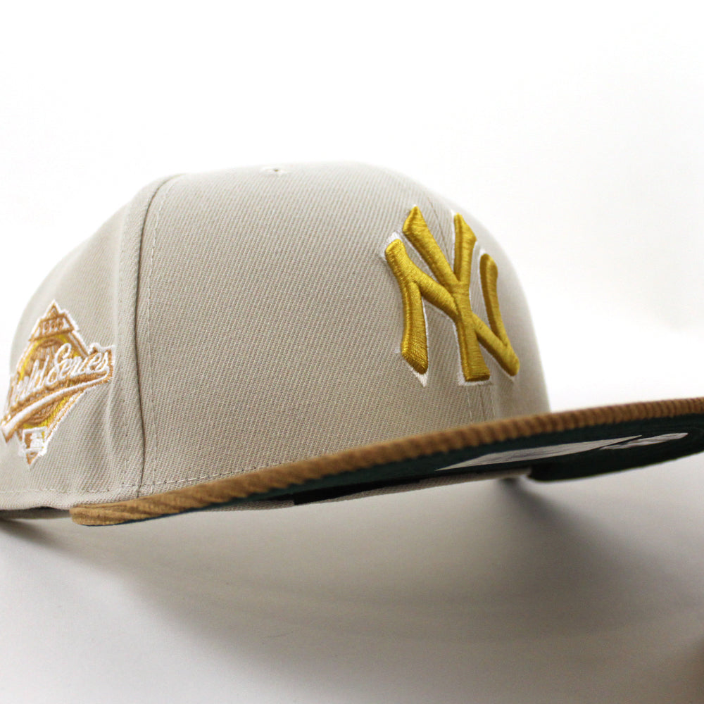 New York Yankees 2022 5950 CORD VISOR New Era Fitted Hat (Corduroy Gre –  ECAPCITY