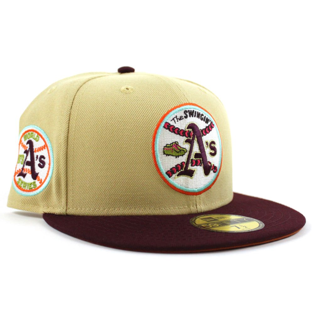 Las Vegas Stars New Era 1983 LV Brown/Gold 59FIFTY Fitted Hat 7