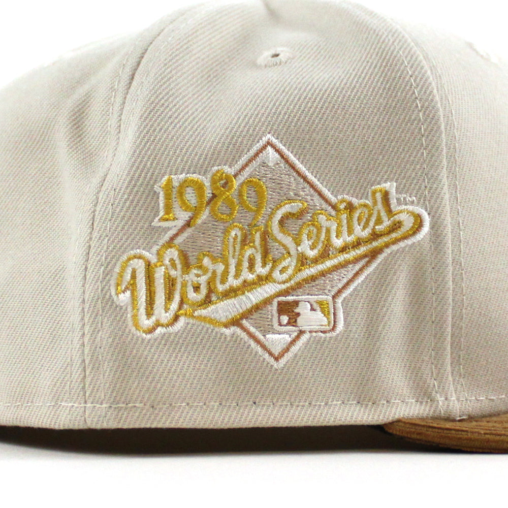 Oakland Athletics 2022 5950 CORD VISOR New Era Fitted Hat