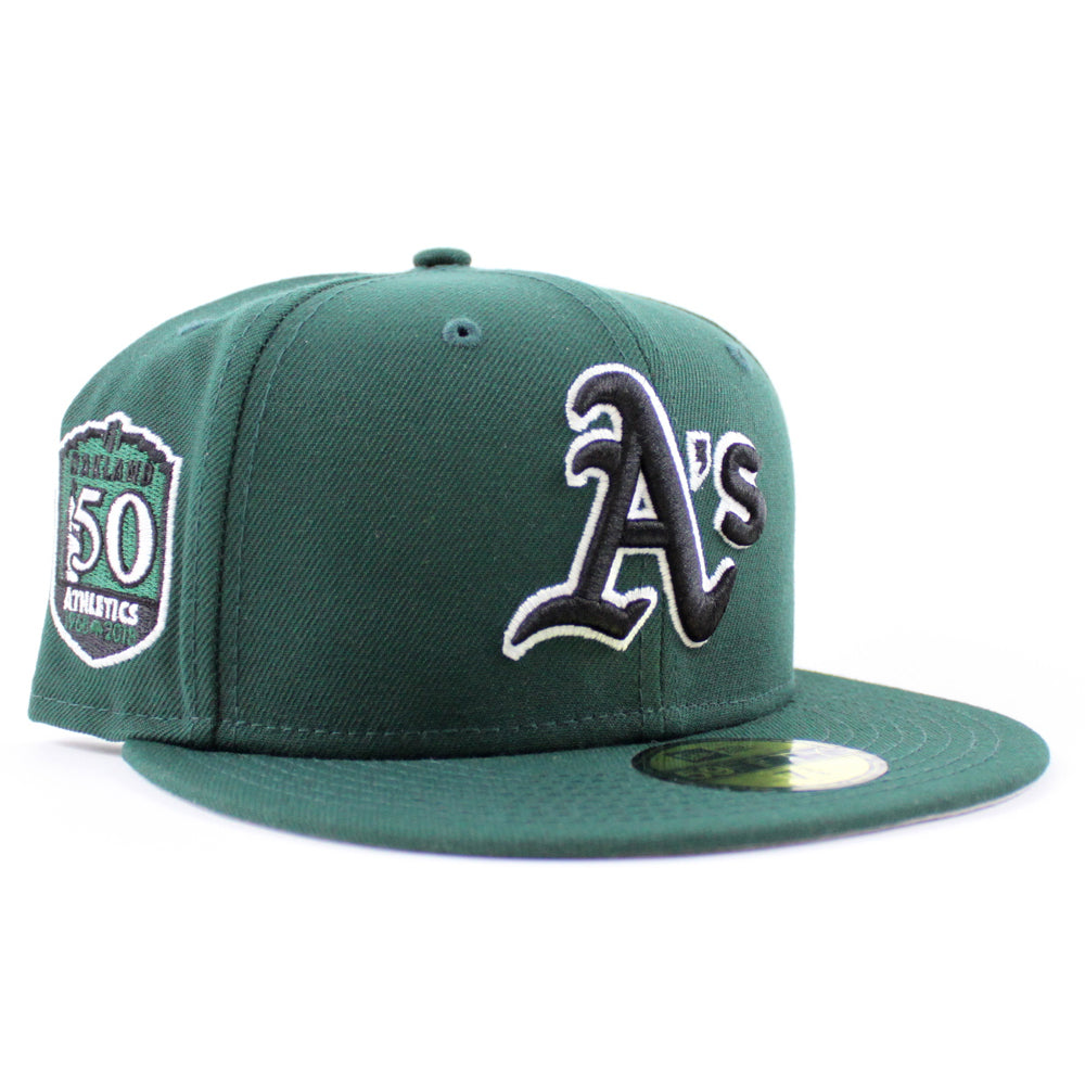 🏆 New Era Oakland Athletics 50th Anniversary Good Green UV (Off