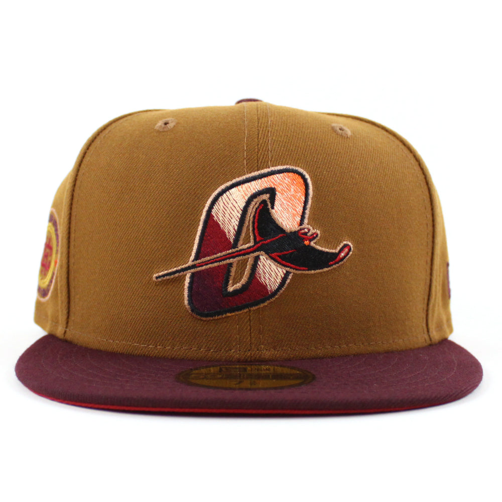 St Louis Browns Maroon New Era 59FIFTY Fitted Maroon / Orangeade / 7 3/8