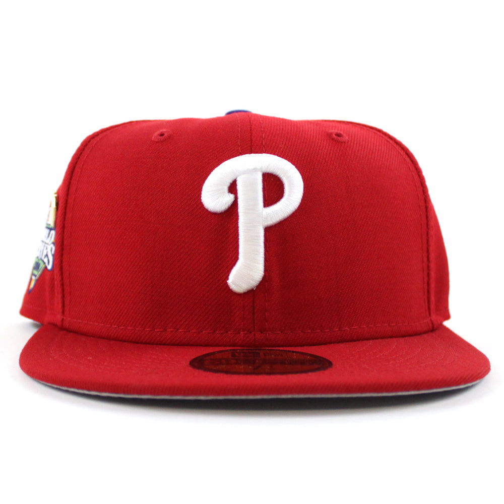 59FIFTY Philadelphia Phillies Tan/Mint 2008 World Series Patch