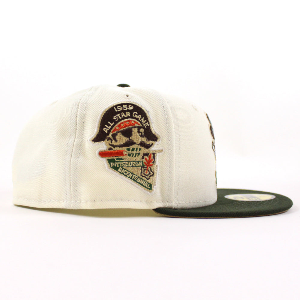 New Era Black Yellow Grey Bottom Pittsburgh Pirates 1959 All Star Game  Fitted Hat – Exclusive Fitted Inc.