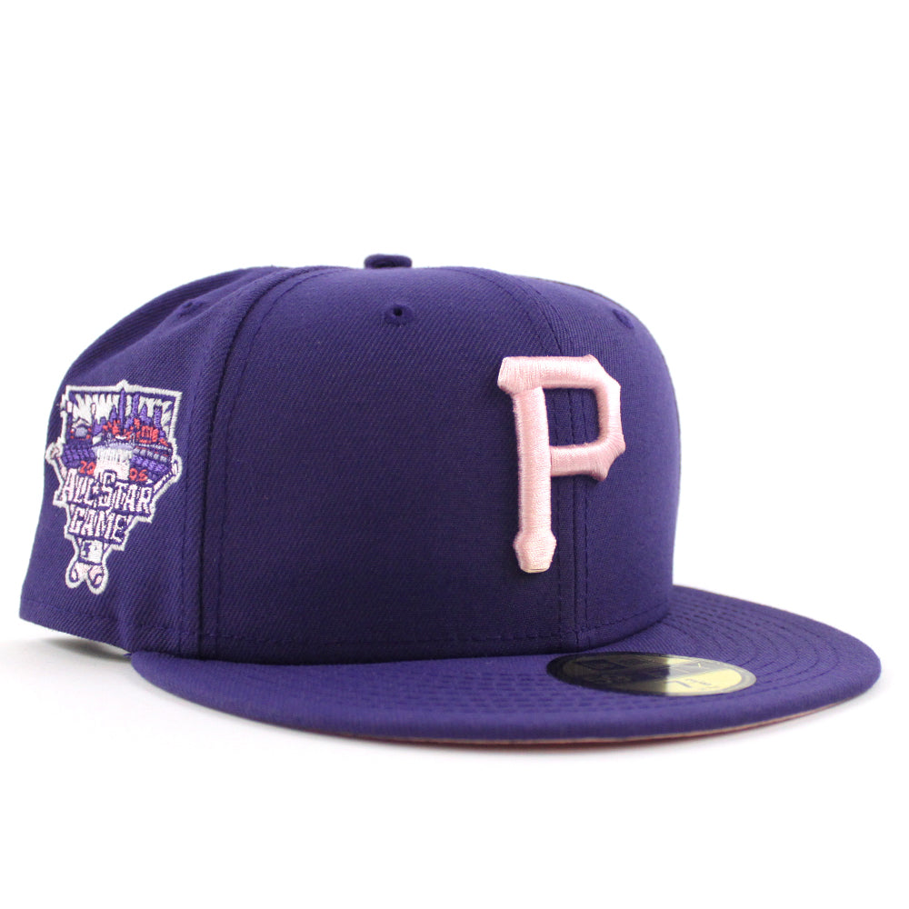Pittsburgh Pirates 2006 All-Star Game 59Fifty New Era Fitted Hats (New  Orchid Pink Under Brim)