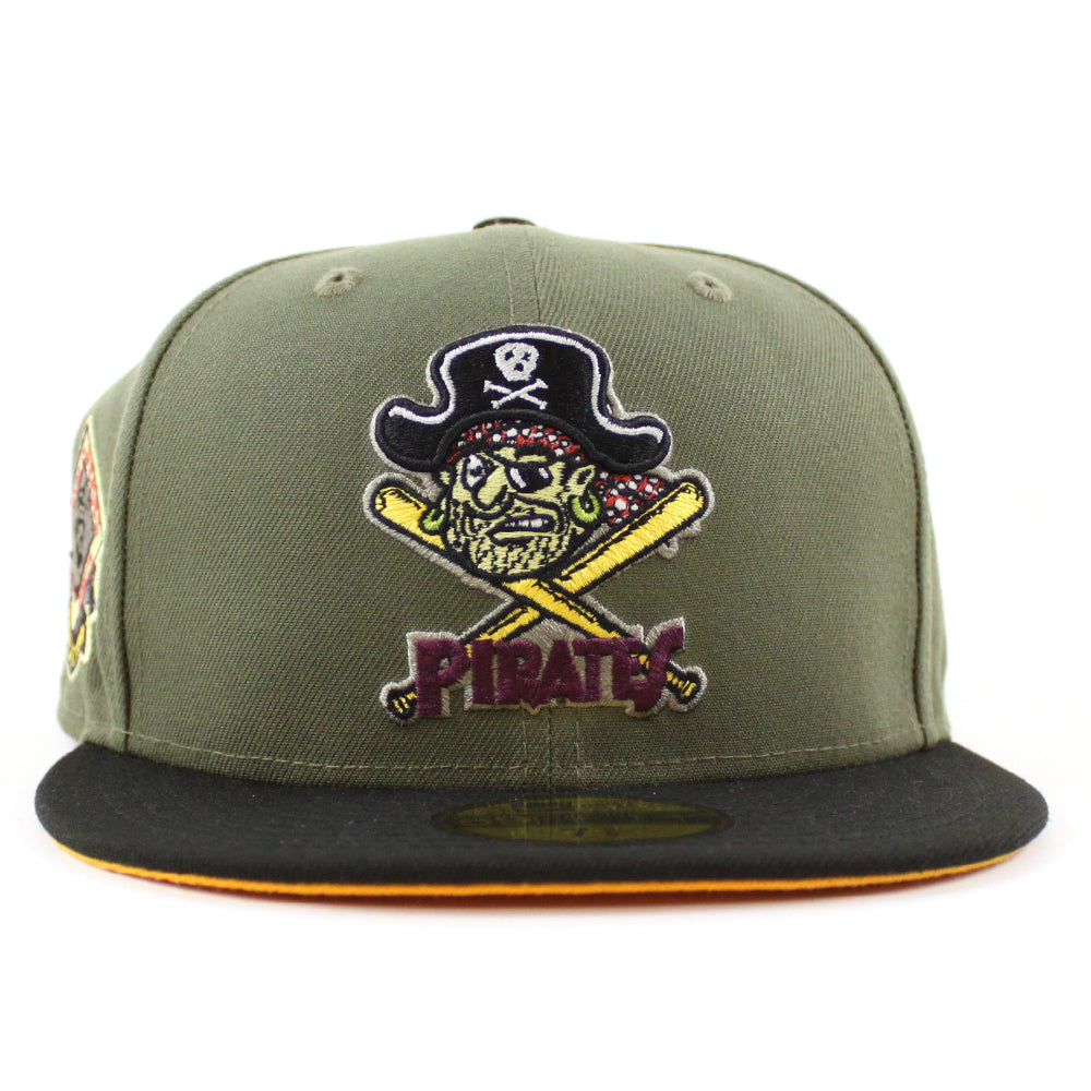 Pittsburgh Pirates New Era Gold 2023 City Connect 59FIFTY Fitted Hat, 7 3/4 / Black