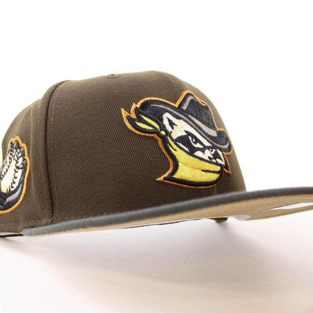 Men's New Era Black Quad Cities River Bandits Authentic Collection Team  Home 59FIFTY Fitted Hat