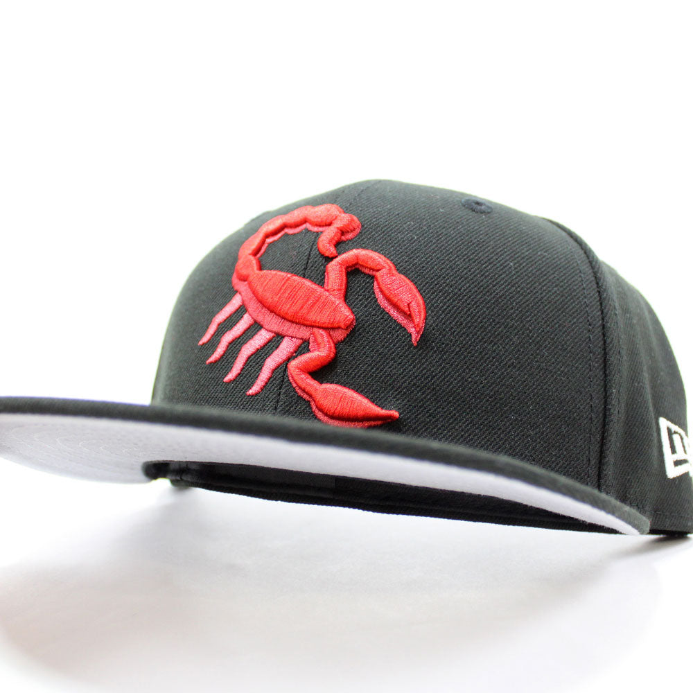 Scottsdale Scorpions 59Fifty New Era Fitted Hat (Black Gray Under