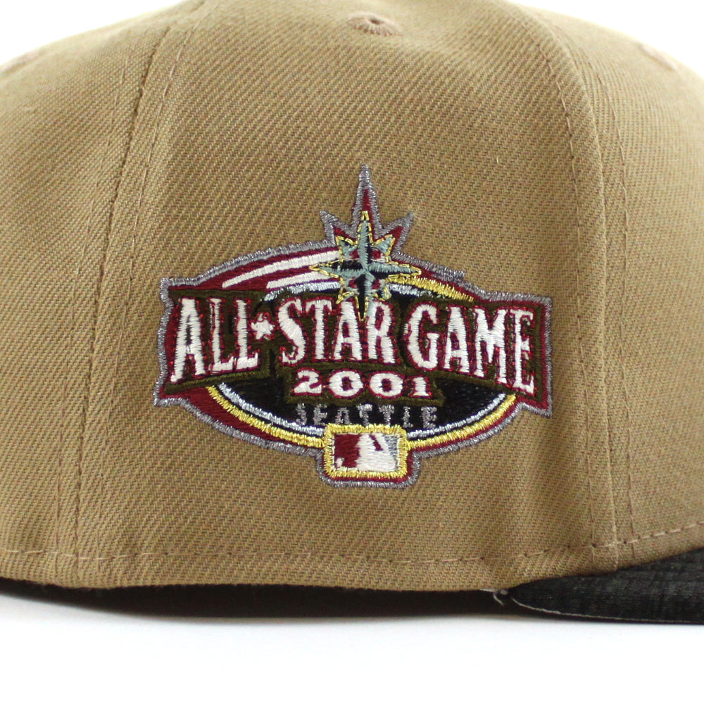 Seattle Mariners 2001 All Star Game New Era 59Fifty Fitted Hat (Khaki –  ECAPCITY