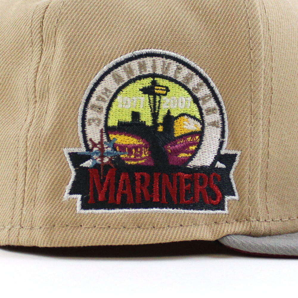New Era 59FIFTY Seattle Mariners 30th Anniversary Family Nights Pack Fitted Hat 7 7/8