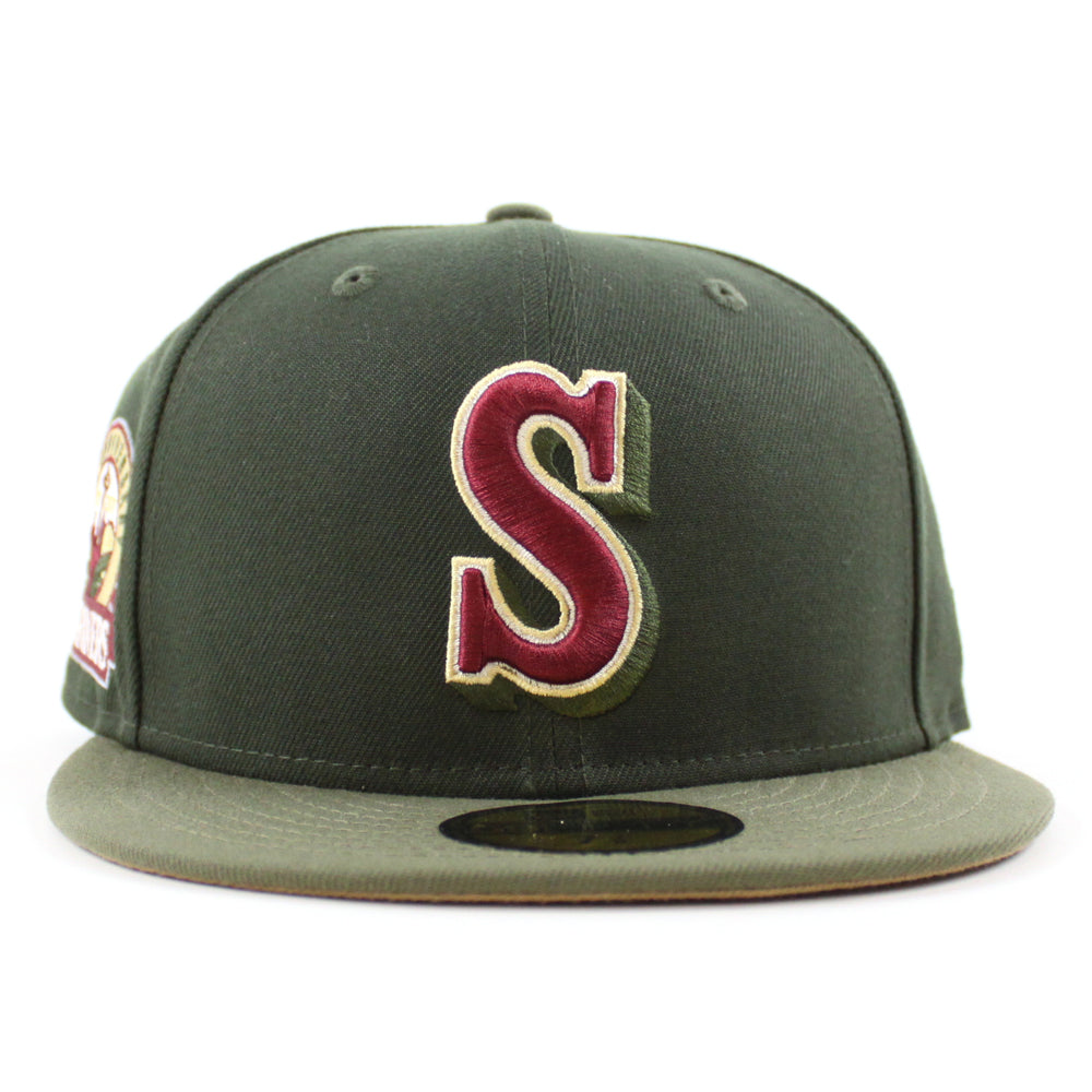 Men's Seattle Mariners New Era Cardinal 30th Anniversary Air Force