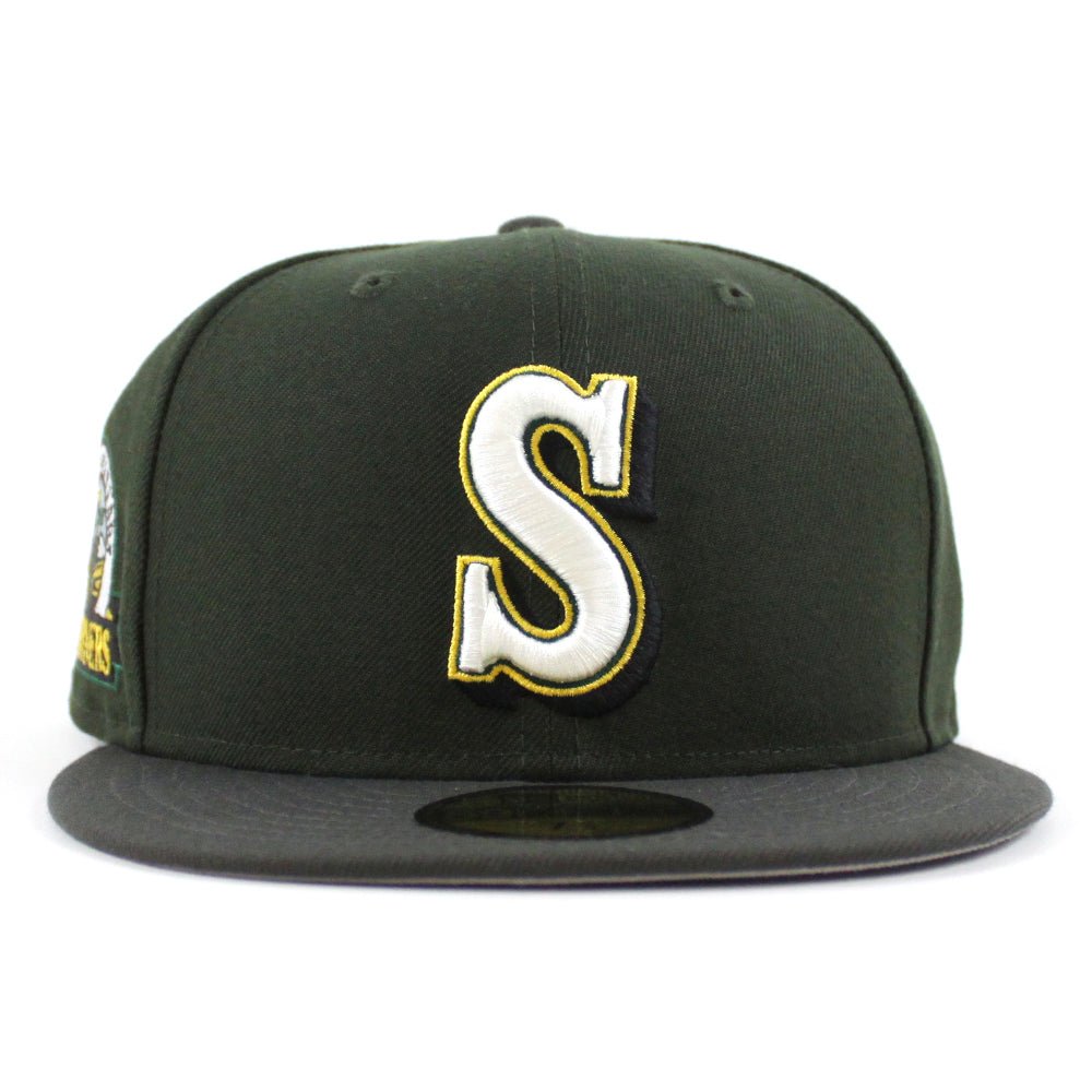 Seattle Mariners 30TH Anniversary New Era 59Fifty Fitted Hat (Seaweed ...