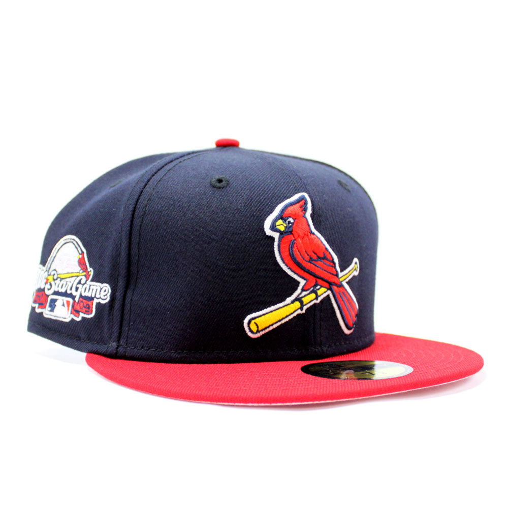 St Louis Cardinals Hat Cap 7 1/4 Fitted Red Golf Embroidered MLB All Star  Game