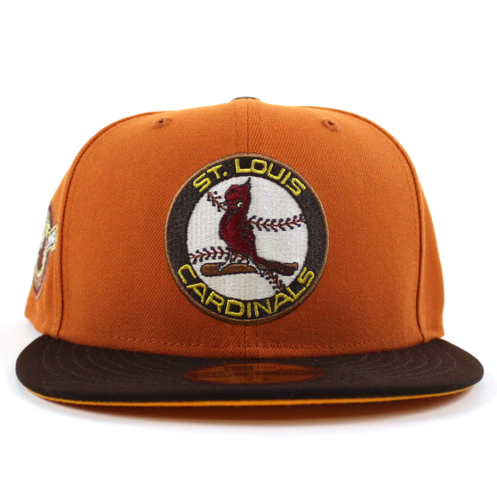 Lake Paddles Sky Blue Burnt Orange 59Fifty Fitted Hat by Noble