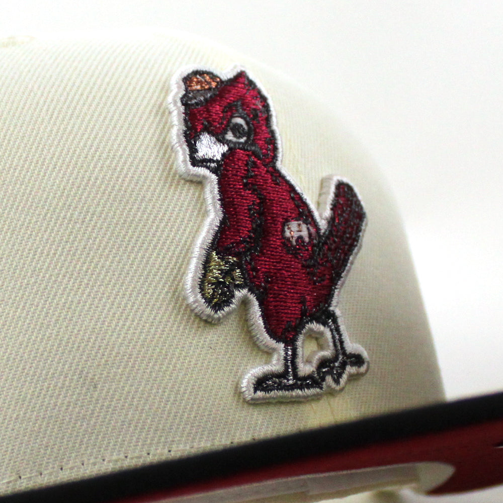 🔥St. Louis Cardinals 125th Anniversary Capsule Hat Anni Brown Size 7 1/4 ✅