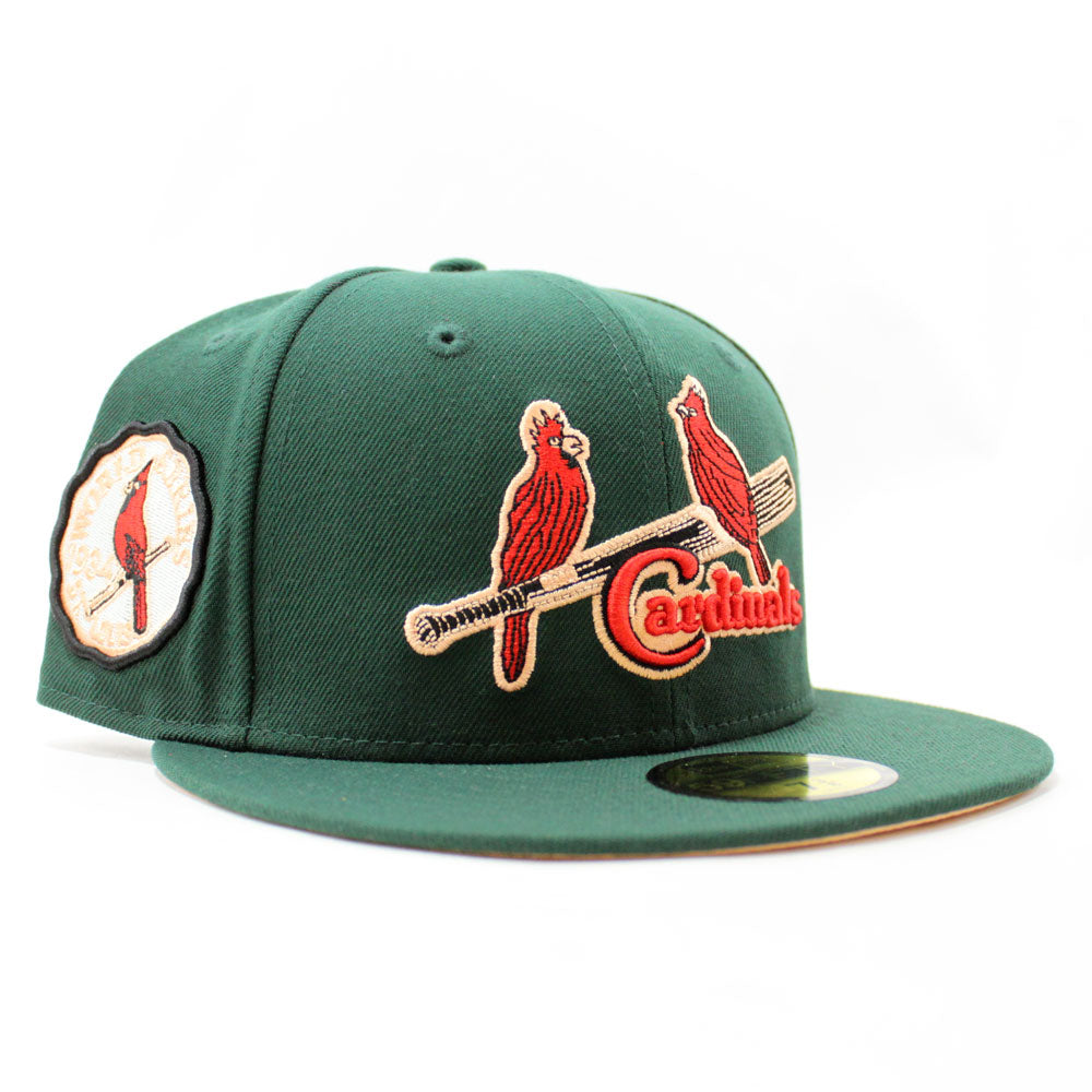 Lids St. Louis Cardinals New Era 1934 World Series 59FIFTY Fitted Hat -  White/Brown
