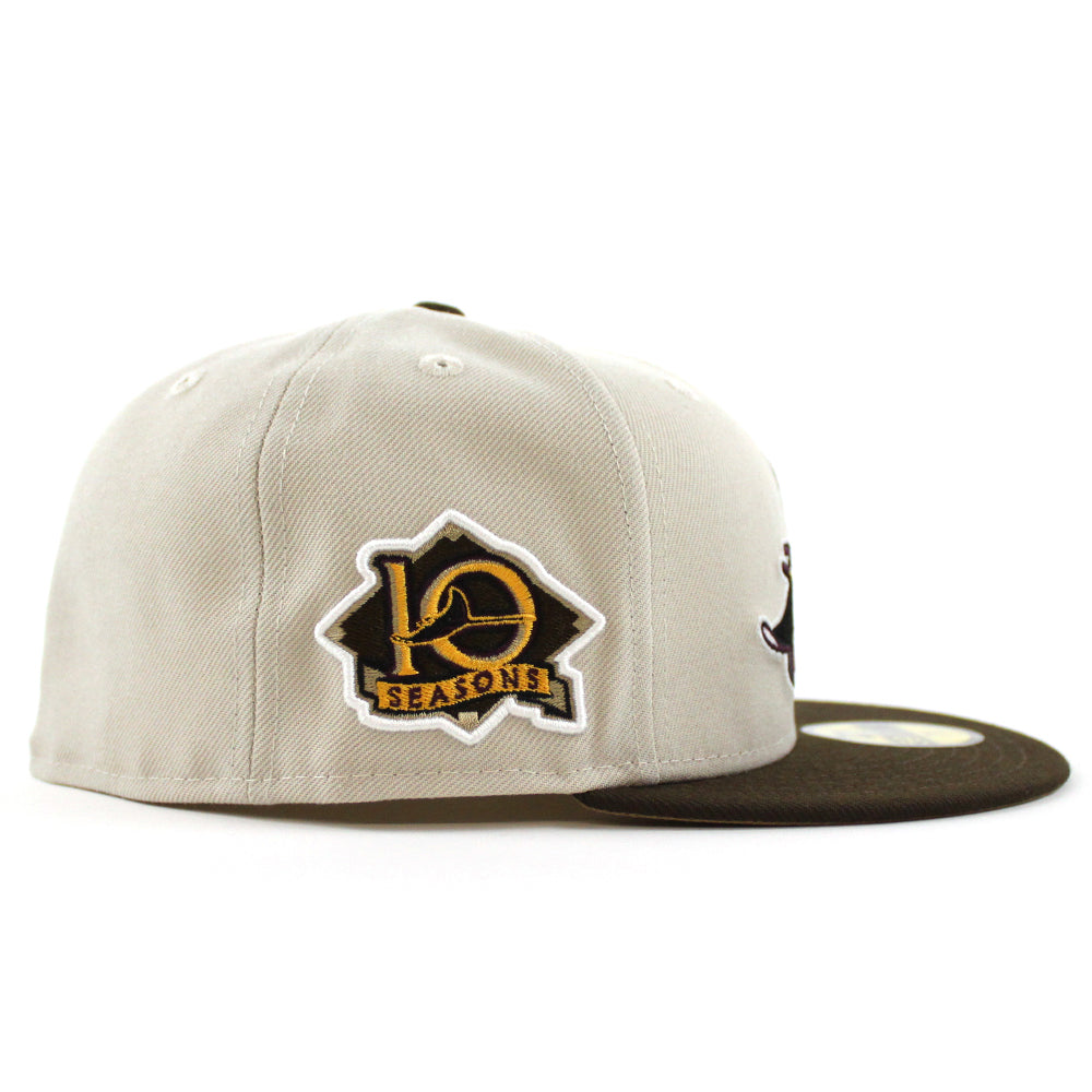 Tampa Bay Devil Rays 10th Season Anniversary New Era 59Fifty Fitted Ha ...