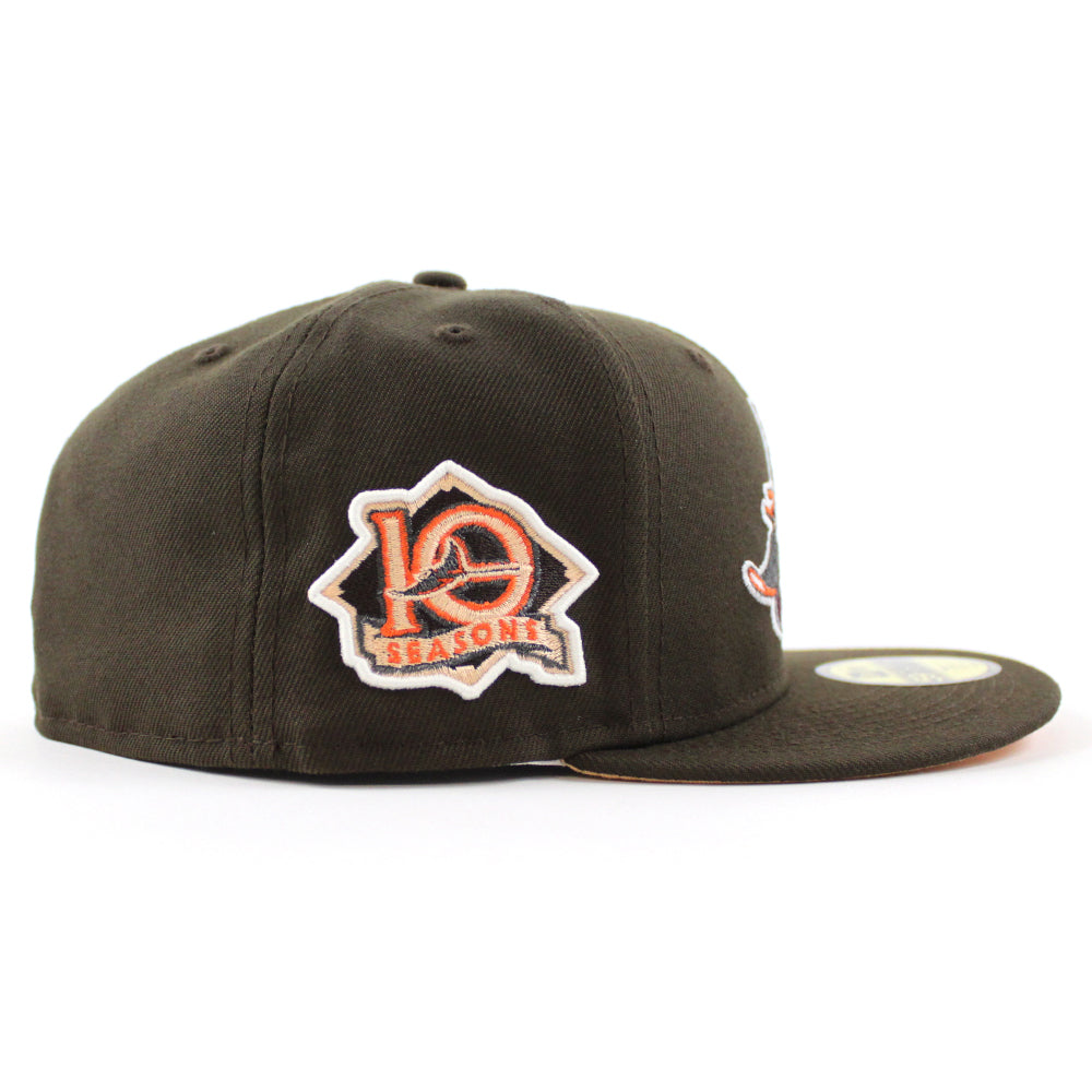 Tampa Bay Devil Rays 10th Season New Era 59Fifty Fitted Hat (GITD Waln ...