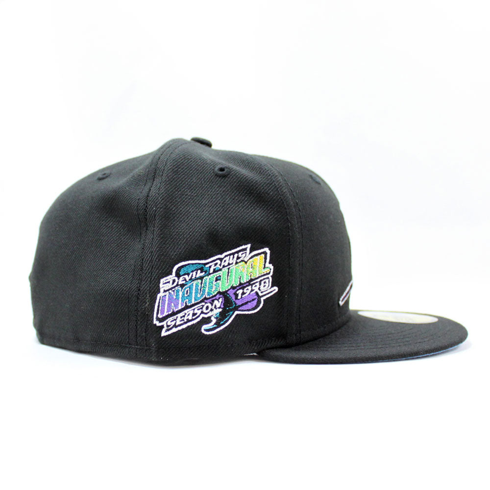 Tampa Bay Devil Rays 1998 Inaugural Season New Era 59Fifty Fitted Hat ...