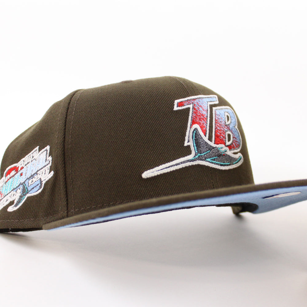 Tampa Bay Rays Navy Cursive 59FIFTY Fitted Hats