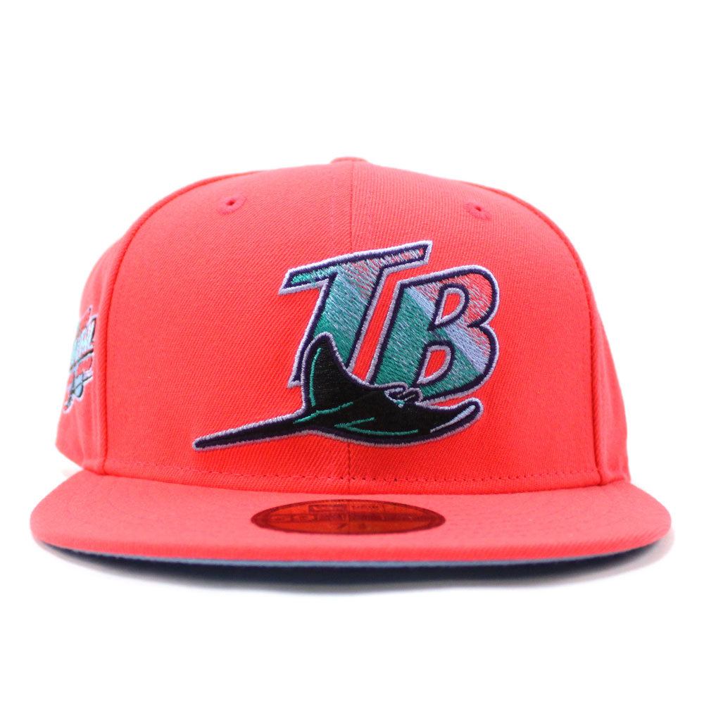 New Era Tampa Bay Rays Inaugural Season 1998 Color Flash Edition 59Fifty  Fitted Cap