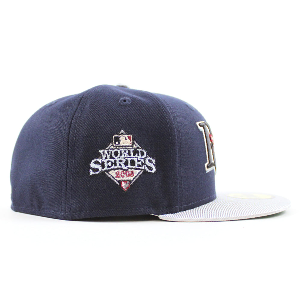 Tampa Bay Devil Rays 2008 World Series New Era 59Fifty Fitted Hat (Nig ...
