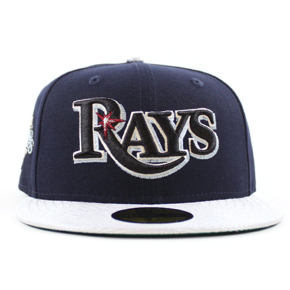 Tampa Bay Devil Rays 2008 World Series New Era 59Fifty Fitted Hat (Nig ...