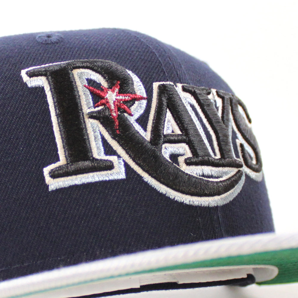 Tampa Bay Devil Rays 2008 World Series New Era 59Fifty Fitted Hat (Nig ...