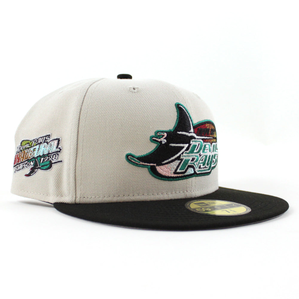 Tampa Bay Devil Rays Inaugural Season 1998 New Era 59Fifty Fitted Hat ...