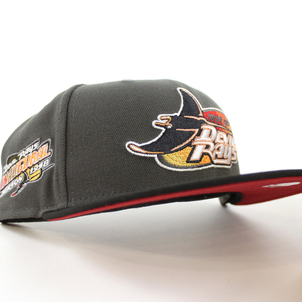 Tampa Bay Devil Rays Inaugural Season 1998 New Era 59Fifty Fitted Hat ...