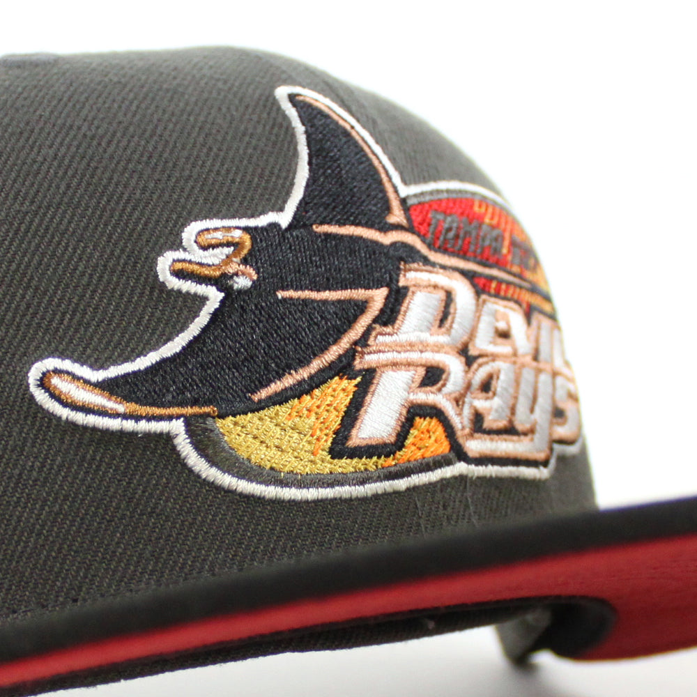 Tampa Bay Devil Rays Inaugural Season 1998 New Era 59Fifty Fitted Hat ...