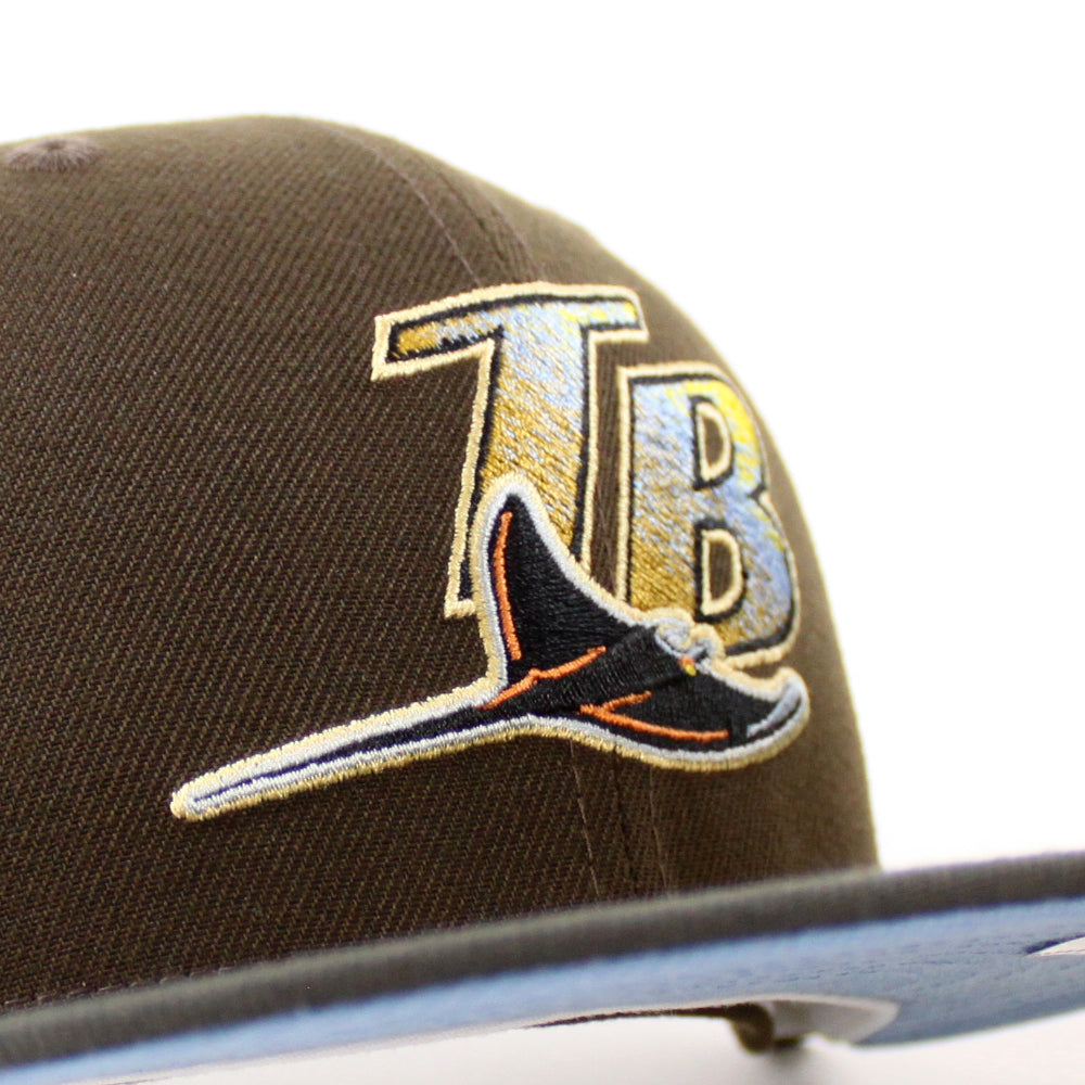 Official New Era Tampa Bay Rays MLB Light Bronze 59FIFTY Fitted Cap  B8076_290