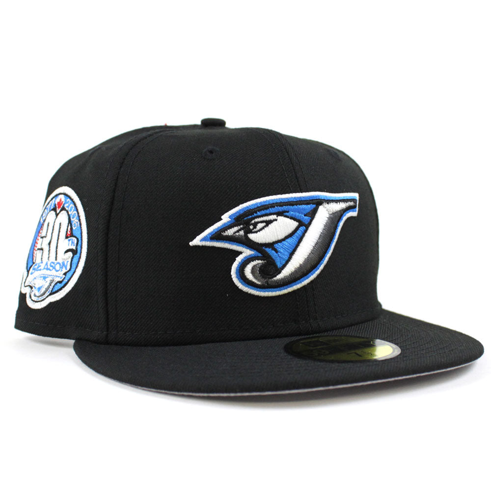 New Era Toronto Blue Jays Blackout 59FIFTY FITTED Cap - Macy's