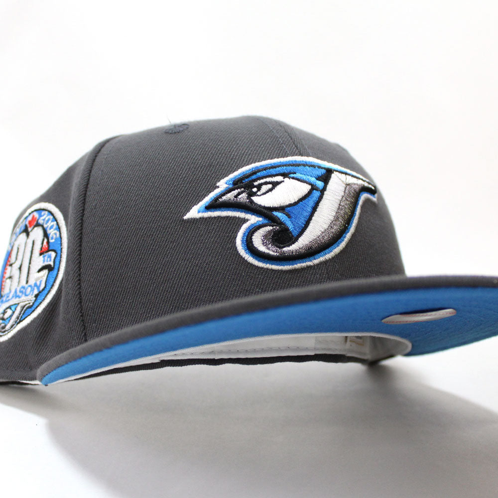 Toronto Blue Jays 30TH Anniversary New Era 59Fifty Fitted Hat (Grey Blue  Under Brim)