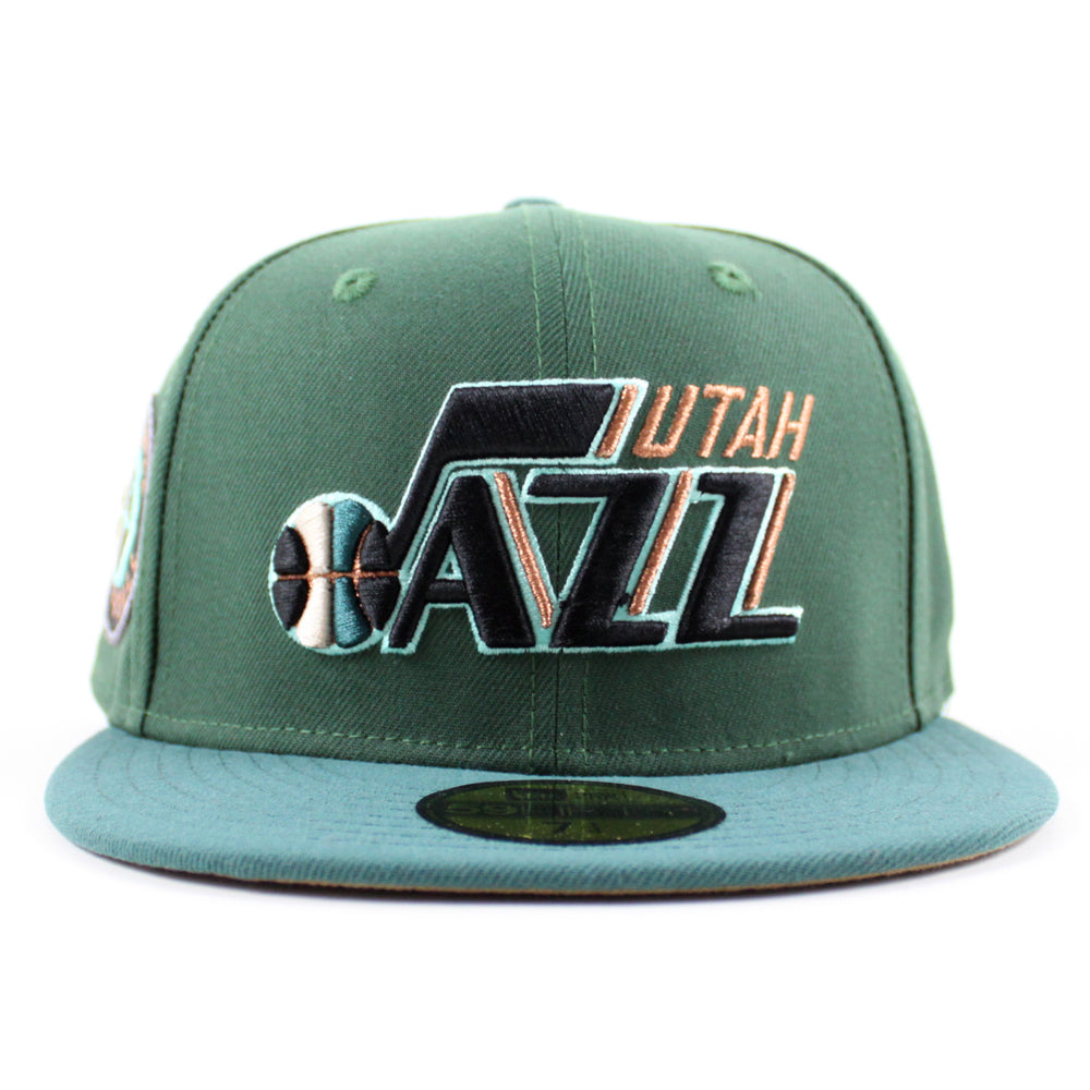 New Era Just Caps Chestnut Utah Jazz 2023 59FIFTY Fitted Hat
