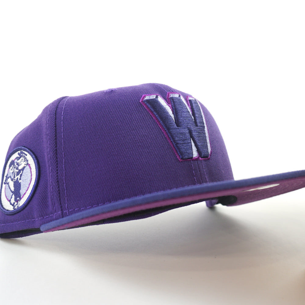 New Era 59Fifty Washington Senators Hat - Stone, Navy – Hat Club