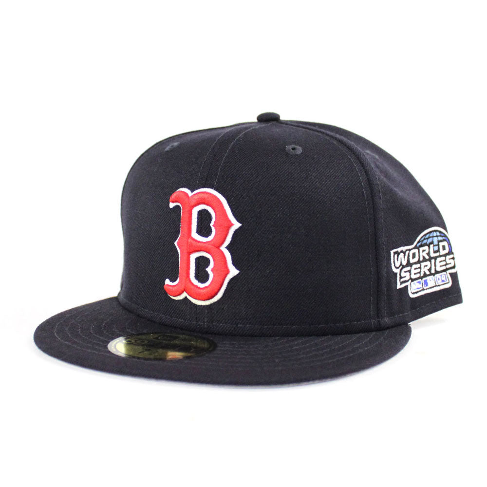 Boston Red Sox 2004 World Series 59Fifty New Era Fitted Hats (Navy