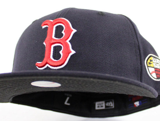 Boston Baseball Hat Navy 1950 New Era 59FIFTY Fitted Navy / Radiant Red | Toast | Snow White | Midnight Navy / 7