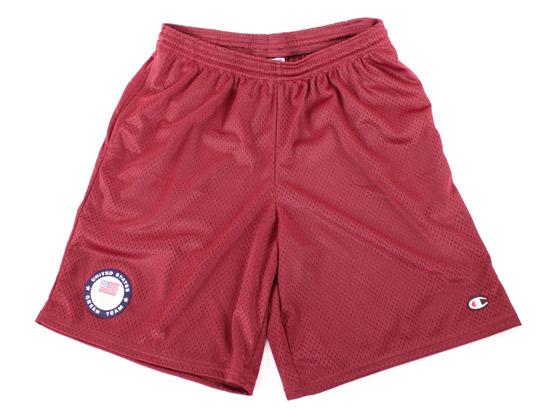 Burgundy champion shorts shop