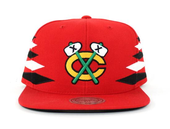 NHL Chicago Blackhawks Mitchell & Ness Diamond Snapback Hat – 🎅 Bad Santa