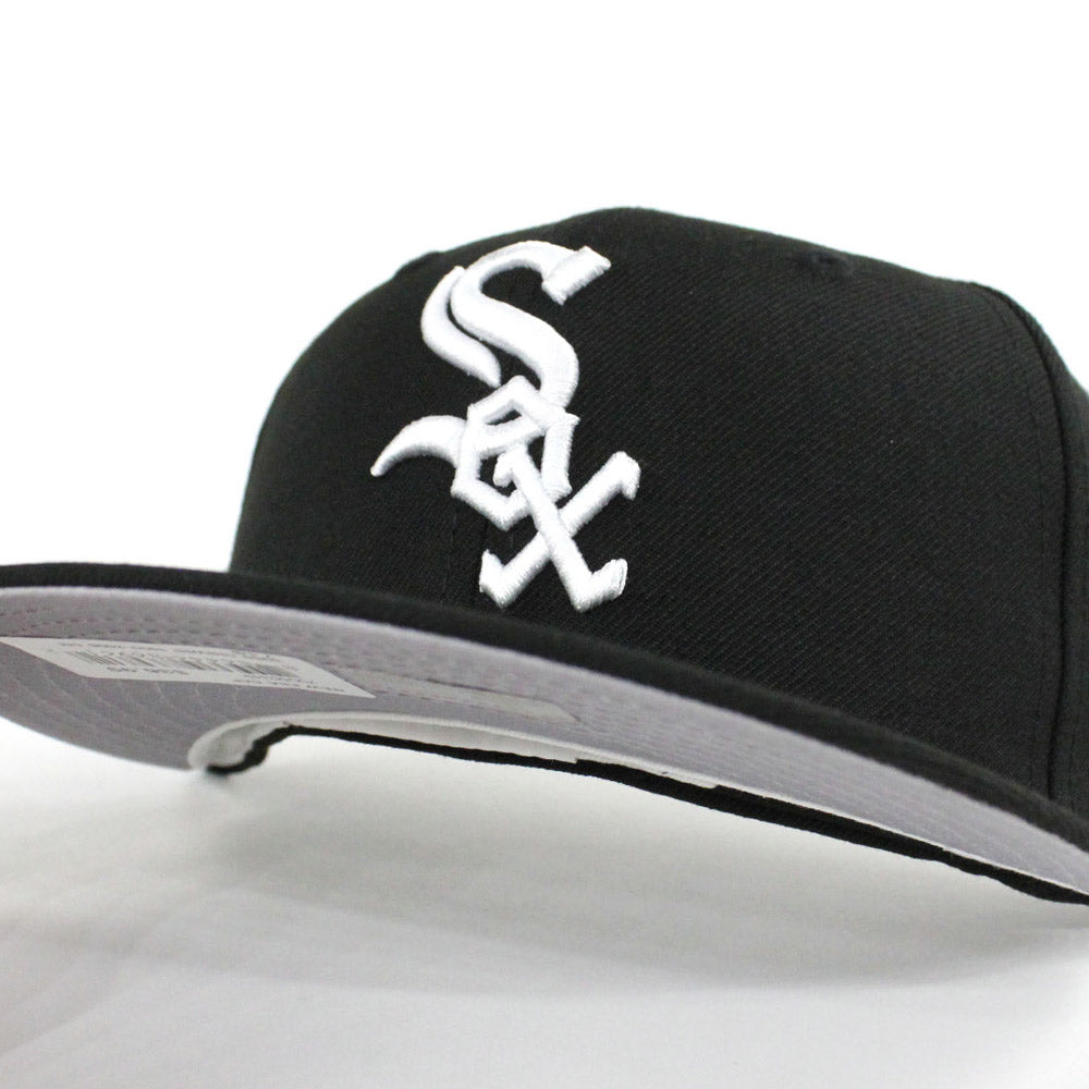 White sox grey brim fitted Clearance