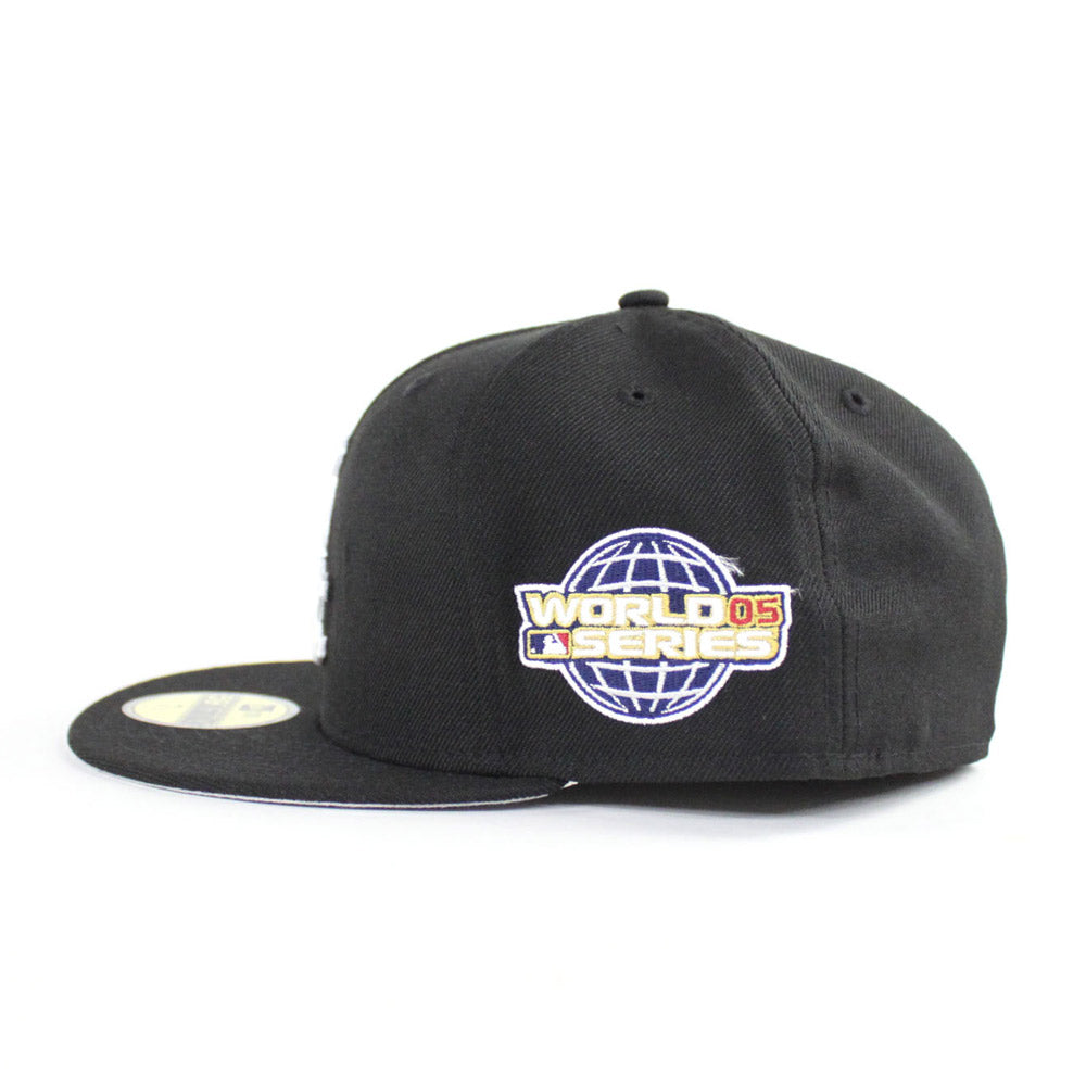 Los Angeles Lakers Black & White 59FIFTY Fitted | New Era