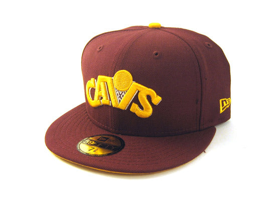 Lids Cleveland Cavaliers New Era Paisley Visor 59FIFTY Fitted Hat